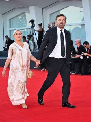 Filmfestspiele in Venedig, Nuovo IMAIE Award - Roter Teppich Venice, 81st Venice Film Festival 2024 - Tenth evening. Nuovo IMAIE Award In the photo: Silvia Verdone, Christian De Sica  Copyright: xSimonexComix xipa-agency.netx xPoolxPhotoxEventsx04x IPA_Agency_IPA49408661