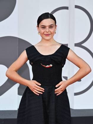 Venice, 81st Venice Film Festival 2024 - Tenth Evening - Nuovo IMAE Award Venice, 81st Venice Film Festival 2024 - Tenth evening. Nuovo IMAIE Award In the photo: Sara Ciocca VENICE Italy  Copyright: xIPA ABACAx