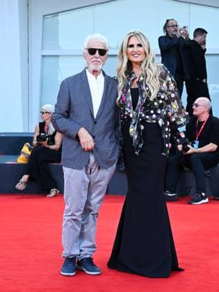 Venice, 81st Venice Film Festival 2024 - Tenth evening. Nuovo IMAIE Award In the photo: Michele Placido and Tiziana Rocca  Copyright: xManuelexMangiarottix xipa-agencyx xPoolxPhotoxEventsx04x IPA_Agency_IPA49411913