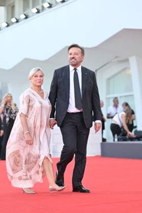 Nuovo IMAIE Award Red Carpet - The 81st Venice International Film Festival, Venice, Italy 06 Sept 2024 Christian De Sica, Silvia Verdone attend Nuovo IMAIE Award Red Carpet - The 81st Venice International Film Festival, Venice, Italy 06 Sept 2024, Credit:Maria Laura Antonelli Avalon Italy, Venice  Copyright: xMariaxLauraxAntonellix xAvalonx 0905352772