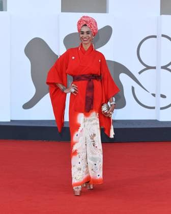 Venice, 81st Venice Film Festival 2024 - Eleventh Evening: Closing Ceremony. Venice, 81st Venice Film Festival 2024 - Eleventh Evening: Closing Ceremony. Pictured: Luciana Toledo Venice Italy  Copyright: xIPA ABACAx