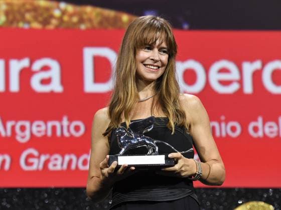 Venice, 81st Venice Film Festival 2024 - Eleventh Evening: Closing Ceremony. The Awards. In the photo Maura Delpero  Copyright: xAlbertoxTerenghix xipa-agency.nex xPoolxPhotoxEventsx04x IPA_Agency_IPA49436986