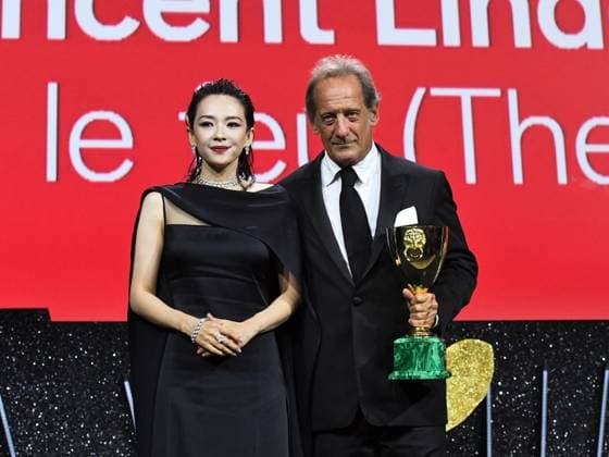 Venice, 81st Venice Film Festival 2024 - Eleventh Evening: Closing Ceremony. The Awards Venice, 81st Venice Film Festival 2024 - Eleventh Evening: Closing Ceremony. The Awards. In the photo Vincent Lindon and Zhang Ziyi Venice  Copyright: xIPA ABACAx
