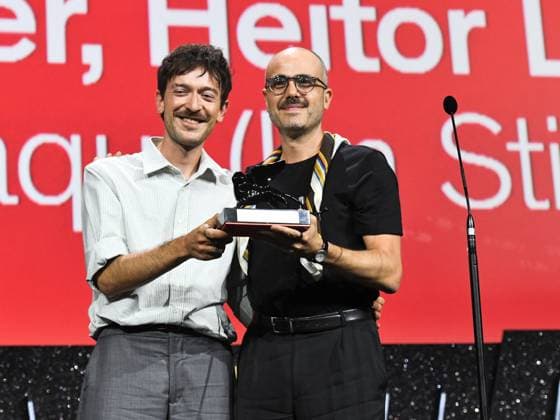 Venice, 81st Venice Film Festival 2024 - Eleventh Evening: Closing Ceremony. The Awards Venice, 81st Venice Film Festival 2024 - Eleventh Evening: Closing Ceremony. The Awards. In the photo Heitor Lorega, Murilo Hauser Venice  Copyright: xIPA ABACAx