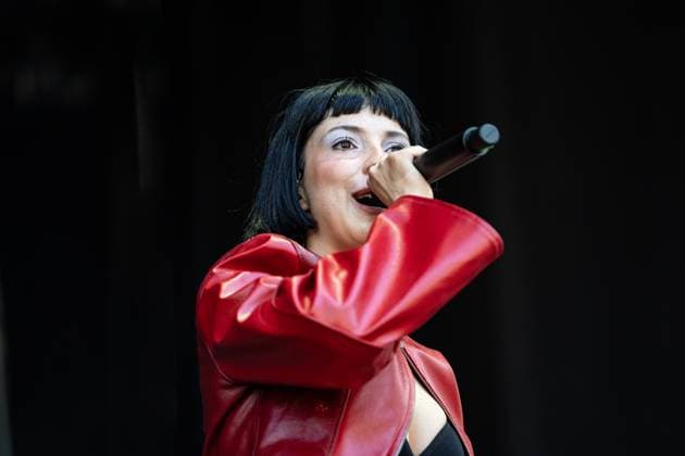 Singer Domiziana during her performance at the music festival Superbloom in Munich on 07 09 2024 Munich Olympiapark Bavaria Germany