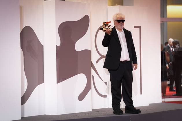 IPP Photo Daniele Cifala™ Venice 07 09 2024 2024 Winners Photocall The 81st Venice International Film Festival in the photo Pedro Almodovar Italy Photo Press World Copyright