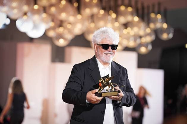 IPP Photo Daniele Cifala™ Venice 07 09 2024 2024 Winners Photocall The 81st Venice International Film Festival in the photo Pedro Almodovar Italy Photo Press World Copyright