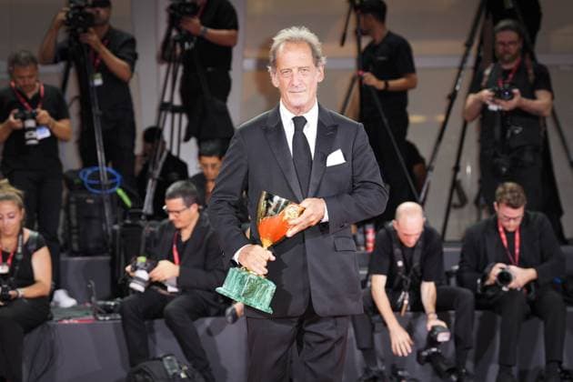 IPP Photo Daniele Cifala™ Venice 07 09 2024 2024 Winners Photocall The 81st Venice International Film Festival in the photo Vincent Lindon Italy Photo Press World Copyright