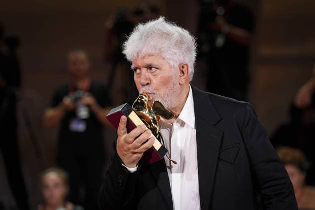 IPP Photo Daniele Cifala™ Venice 07 09 2024 2024 Winners Photocall The 81st Venice International Film Festival in the photo Pedro Almodovar Italy Photo Press World Copyright