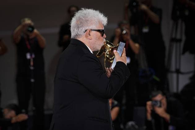 IPP Photo Daniele Cifala™ Venice 07 09 2024 2024 Winners Photocall The 81st Venice International Film Festival in the photo Pedro Almodovar Italy Photo Press World Copyright