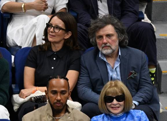 FLUSHING NY- SEPTEMBER 07: **NO NY NEWSPAPERS** Tina Fey is seen during the 2024 US Open womenÕs singles final Jessica Pegula Vs Aryna Sabalenka on Arthur Ashe Stadium at the USTA Billie Jean King National Tennis Center on September 7, 2024 in Flushing Queens. Copyright: xmpi04x