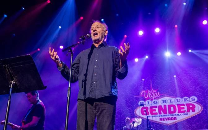 Bilder des Jahres 2024, Entertainment 09 September Entertainment Themen der Woche KW36 Bill Murray performs with Blood Brothers Mike Zito and Albert Castiglia at the 2024 Big Blues Bender Music Festival at Westgate Las Vegas Resort & Casino Featuring: Bill Murray Where: Las Vegas, Nevada, United States When: 07 Sep 2024 Credit: MediaPunch INSTARimages EDITORIAL USE ONLY. NOT FOR USE BY NEWSPAPERS BASED IN THE UK. Copyright: xErikxKabikxPhotography xMediaPunchx instar54104475
