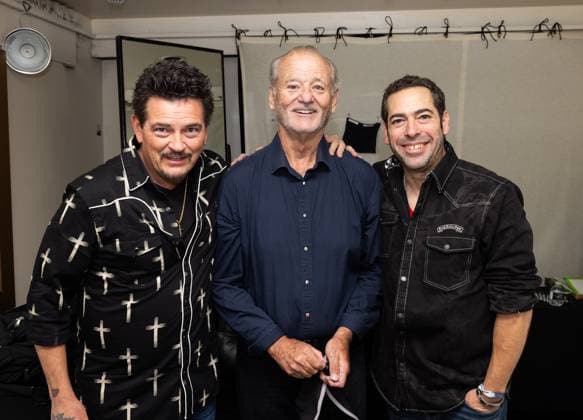 Bill Murray performs with Blood Brothers Mike Zito and Albert Castiglia at the 2024 Big Blues Bender Music Festival at Westgate Las Vegas Resort & Casino Featuring: Mike Zito, Bill Murray and Albert Castiglia Where: Las Vegas, Nevada, United States When: 07 Sep 2024 Credit: MediaPunch INSTARimages EDITORIAL USE ONLY. NOT FOR USE BY NEWSPAPERS BASED IN THE UK. Copyright: xErikxKabikxPhotography xMediaPunchx instar54104477