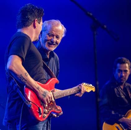 Bill Murray performs with Blood Brothers Mike Zito and Albert Castiglia at the 2024 Big Blues Bender Music Festival at Westgate Las Vegas Resort & Casino Featuring: Mike Zito, Bill Murray and Albert Castiglia Where: Las Vegas, Nevada, United States When: 07 Sep 2024 Credit: MediaPunch INSTARimages EDITORIAL USE ONLY. NOT FOR USE BY NEWSPAPERS BASED IN THE UK. Copyright: xErikxKabikxPhotography xMediaPunchx instar54104481