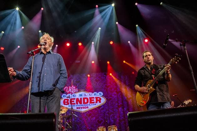 Bill Murray performs with Blood Brothers Mike Zito and Albert Castiglia at the 2024 Big Blues Bender Music Festival at Westgate Las Vegas Resort & Casino Featuring: Bill Murray and Albert Castiglia Where: Las Vegas, Nevada, United States When: 07 Sep 2024 Credit: MediaPunch INSTARimages EDITORIAL USE ONLY. NOT FOR USE BY NEWSPAPERS BASED IN THE UK. Copyright: xErikxKabikxPhotography xMediaPunchx instar54104464