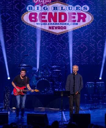 Bill Murray performs with Blood Brothers Mike Zito and Albert Castiglia at the 2024 Big Blues Bender Music Festival at Westgate Las Vegas Resort & Casino Featuring: Mike Zito and Bill Murray Where: Las Vegas, Nevada, United States When: 07 Sep 2024 Credit: MediaPunch INSTARimages EDITORIAL USE ONLY. NOT FOR USE BY NEWSPAPERS BASED IN THE UK. Copyright: xErikxKabikxPhotography xMediaPunchx instar54104466