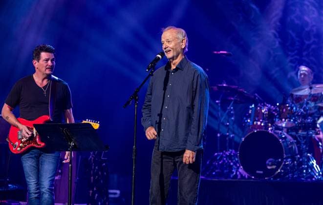 Bill Murray performs with Blood Brothers Mike Zito and Albert Castiglia at the 2024 Big Blues Bender Music Festival at Westgate Las Vegas Resort & Casino Featuring: Mike Zito and Bill Murray Where: Las Vegas, Nevada, United States When: 07 Sep 2024 Credit: MediaPunch INSTARimages EDITORIAL USE ONLY. NOT FOR USE BY NEWSPAPERS BASED IN THE UK. Copyright: xErikxKabikxPhotography xMediaPunchx instar54104467
