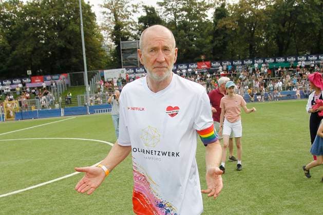 Peter Lohmeyer at the charity football match Kicken mit Herz in aid of the childrens cardiac ward at the Eppendorf University Hospital on 8 September 2024 in Hamburg Kicken mit Herz 2024 charity event in Hamburg