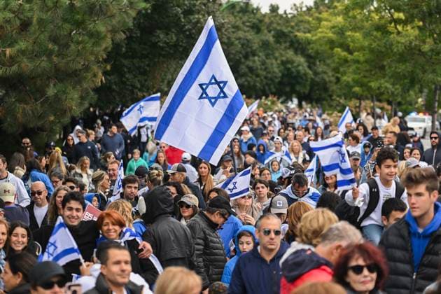 September 8, 2024, Montreal, Pq, Canada: People take part in a March for Jerusalem in Montreal, Sunday, September 8, 2024. Montreal Canada - ZUMAc35_ 20240908_zaf_c35_021 Copyright: xGrahamxHughesx