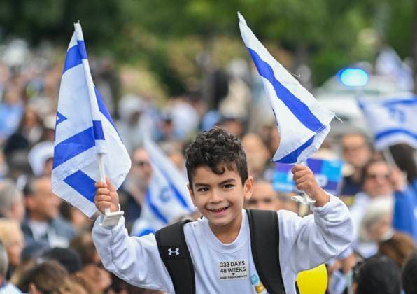 September 8, 2024, Montreal, Pq, Canada: People take part in a March for Jerusalem in Montreal, Sunday, September 8, 2024. Montreal Canada - ZUMAc35_ 20240908_zaf_c35_022 Copyright: xGrahamxHughesx