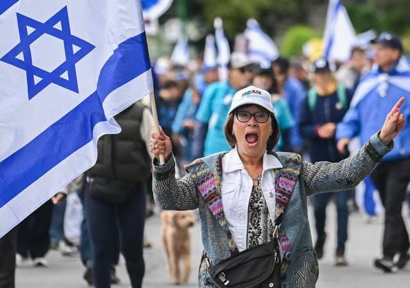September 8, 2024, Montreal, Pq, Canada: People take part in a March for Jerusalem in Montreal, Sunday, September 8, 2024. Montreal Canada - ZUMAc35_ 20240908_zaf_c35_029 Copyright: xGrahamxHughesx
