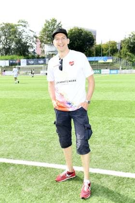 Steffen Hallaschka at the 16 charity football match Kicken mit Herz in aid of the childrens heart ward at UKE Eppendorf in Hamburg on 08 09 2024