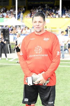 Tim Mälzer at the 16 charity football match Kicken mit Herz in aid of the childrens heart ward at UKE Eppendorf in Hamburg on 08 09 2024
