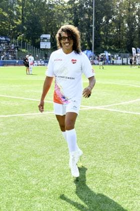 Jorge Gonzalez at the 16 charity football match Kicken mit Herz in aid of the childrens heart ward at UKE Eppendorf in Hamburg on 08 09 2024