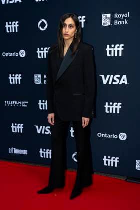 September 8, 2024, Toronto, On, Canada: Durga Chew-Bose arrives on the red carpet at the TIFF Tribute Awards, during the Toronto International Film Festival, in Toronto, on Sunday, Sep. 8, 2024. Toronto Canada  - ZUMAc35_ 20240908_zaf_c35_111 Copyright: xArlynxMcadoreyx