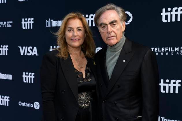 September 8, 2024, Toronto, On, Canada: Michael Budman and Diane Bald are photographed on the red carpet of the TIFF Tribute Awards, during the Toronto International Film Festival, in Toronto, on Sunday, Sep. 8, 2024. Toronto Canada  - ZUMAc35_ 20240908_zaf_c35_121 Copyright: xArlynxMcadoreyx