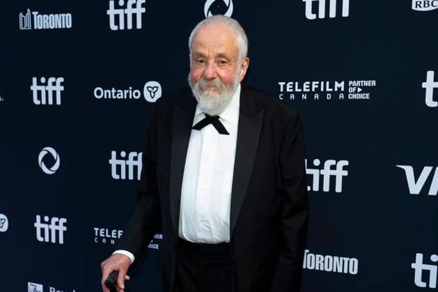 September 8, 2024, Toronto, On, Canada: Mike Leigh is photographed on the red carpet of the TIFF Tribute Awards, during the Toronto International Film Festival, in Toronto, on Sunday, Sep. 8, 2024. Toronto Canada  - ZUMAc35_ 20240908_zaf_c35_126 Copyright: xArlynxMcadoreyx
