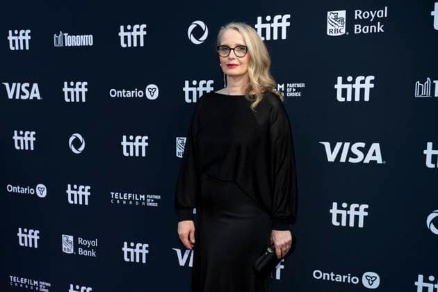September 8, 2024, Toronto, On, Canada: Julie Delpy is photographed on the red carpet of the TIFF Tribute Awards, during the Toronto International Film Festival, in Toronto, on Sunday, Sep. 8, 2024. Toronto Canada  - ZUMAc35_ 20240908_zaf_c35_128 Copyright: xArlynxMcadoreyx