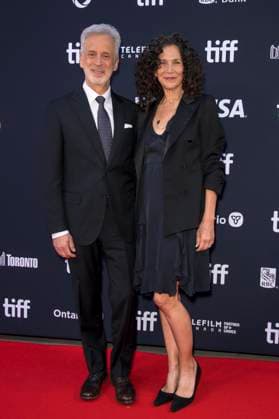 September 8, 2024, Toronto, Ontario, Canada: William Goldenberg (L) and Allison Diftler (R) attend the TIFF Tribute Awards 2024 held at the Fairmont Royal York in Toronto, Ontario, Canada during the 2024 Toronto International Film Festival Toronto Canada - ZUMAm154 20240908_zap_m154_002 Copyright: xAngelxMarchinix