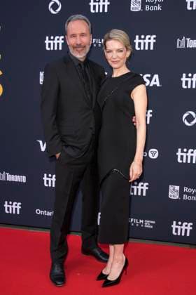 September 8, 2024, Toronto, Ontario, Canada: Denis Villeneuve (L) and Tanya Lapointe (R) attend the TIFF Tribute Awards 2024 held at the Fairmont Royal York in Toronto, Ontario, Canada during the 2024 Toronto International Film Festival Toronto Canada - ZUMAm154 20240908_zap_m154_007 Copyright: xAngelxMarchinix
