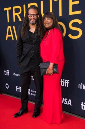 September 8, 2024, Toronto, Ontario, Canada: Chaz Ebert (R) and Franklin Leonard (L) attend the TIFF Tribute Awards 2024 held at the Fairmont Royal York in Toronto, Ontario, Canada. during the 2024 Toronto International Film Festival Toronto Canada - ZUMAm154 20240908_zap_m154_026 Copyright: xAngelxMarchinix