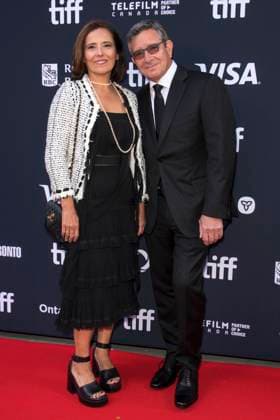 September 8, 2024, Toronto, Ontario, Canada: Joana Vicente (L) and Jason Kliot (R) attend the TIFF Tribute Awards 2024 held at the Fairmont Royal York in Toronto, Ontario, Canada. Toronto Canada - ZUMAm154 20240908_zap_m154_045 Copyright: xAngelxMarchinix