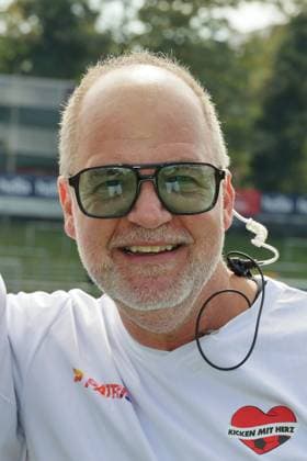 KICKEN MIT HERZ, 08 09 2024 Marek Erhardt, Kicken mit Herz the charity football match in aid of the UKE childrens ward at the SC Victoria stadium, Hamburg, 08 09 2024 Copyright: xEventpressxMPx