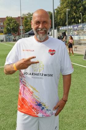 KICKEN MIT HERZ, 08 09 2024 Holger Stanislawski, Kicken mit Herz the charity football match in aid of the UKE childrens ward at the SC Victoria stadium, Hamburg, 08 09 2024 Copyright: xEventpressxMPx