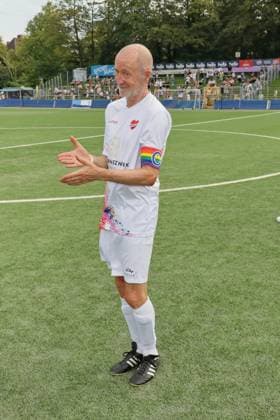 KICKEN MIT HERZ, 08 09 2024 Peter Lohmeyer, Kicken mit Herz the charity football match in aid of the UKE childrens ward at the SC Victoria stadium, Hamburg, 08 09 2024 Copyright: xEventpressxMPx