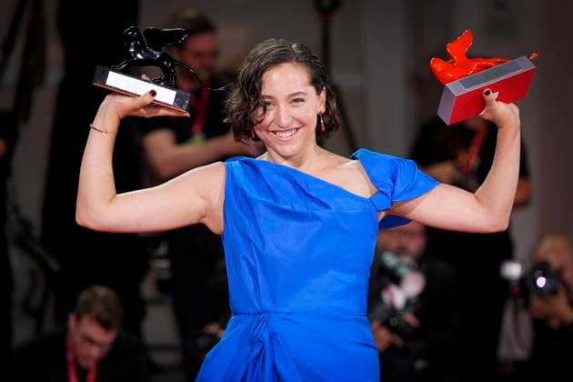 Bilder des Jahres 2024, Entertainment 09 September 2024 Winners Photocall - The 81st Venice International Film Festival Sarah Friedland during the 81st Venice International Film Festival at Sala Grande on September 07, 2024 in Venice, Italy. Venice Lido Italy  Copyright: xDanielexCifalÃ x originalFilename: cifala-notitle240907_npRH4.jpg