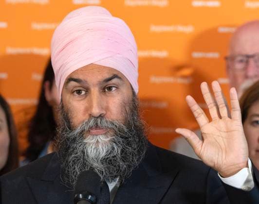 September 10, 2024, Montreal, Pq, Canada: NDP Leader Jagmeet Singh speaks to the media at the party s caucus retreat in Montreal, Tuesday, Sept. 10, 2024. Montreal Canada  - ZUMAc35_ 20240910_zaf_c35_053 Copyright: xRyanxRemiorzx