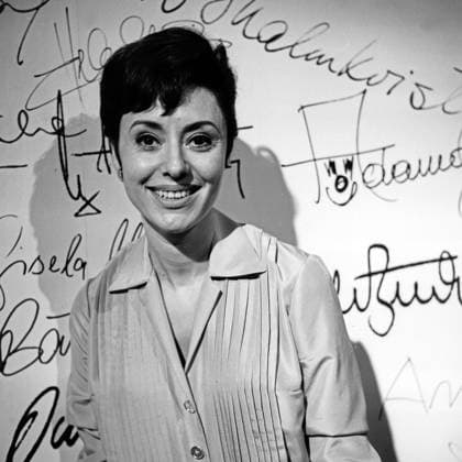 Musik aus Studio B Musik aus Studio B, Musiksendung, Deutschland 1965, Gaststar: Caterina Valente, Credit:Siegfried Pilz Avalon Deutschland, Hamburg, Hamburg  Copyright: xSiegfriedxPilzx xAvalonx PCN_OBIT_CATERINA_VALENTE_698445334