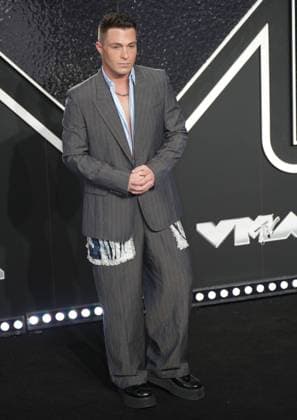 Colton Haynes arrives on the red carpet at the 2024 MTV Video Music Awards VMA s at the UBS Arena in Elmont, New York on Wednesday, September 11, 2024.  NYP202409111026 DerekxC.xFrench