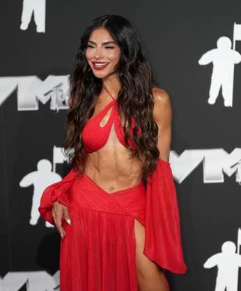 Alejandra Espinoza arrives on the red carpet at the 2024 MTV Video Music Awards VMA s at the UBS Arena in Elmont, New York on Wednesday, September 11, 2024.  NYP202409111049 DerekxC.xFrench