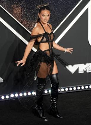 Sheela Awe arrives on the red carpet at the 2024 MTV Video Music Awards VMA s at the UBS Arena in Elmont, New York on Wednesday, September 11, 2024.  NYP202409111075 DerekxC.xFrench