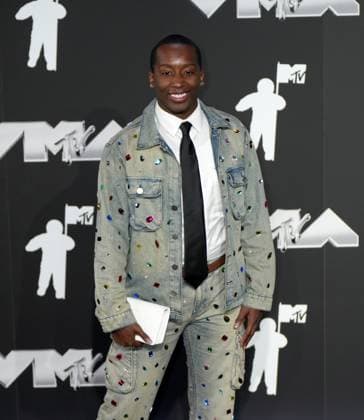 Markell Washington arrives on the red carpet at the 2024 MTV Video Music Awards VMA s at the UBS Arena in Elmont, New York on Wednesday, September 11, 2024.  NYP202409111079 DerekxC.xFrench