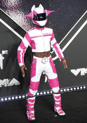 Lil Nas X arrives on the red carpet at the 2024 MTV Video Music Awards VMA s at the UBS Arena in Elmont, New York on Wednesday, September 11, 2024.  NYP202409111093 DerekxC.xFrench