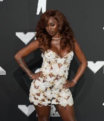 Flo Milli arrives on the red carpet at the 2024 MTV Video Music Awards VMA s at the UBS Arena in Elmont, New York on Wednesday, September 11, 2024.  NYP202409111138 DerekxC.xFrench