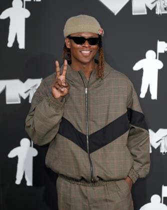 Myles B. O Neal arrives on the red carpet at the 2024 MTV Video Music Awards VMA s at the UBS Arena in Elmont, New York on Wednesday, September 11, 2024.  NYP202409111149 DerekxC.xFrench