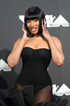 September 11, 2024, New York, New York, USA: MEGAN THEE STALLION walks the red carpet at the 2024 MTV VMA Awards,.The UBS Arena, .Elmont, NY.September 11, 2024. New York USA - ZUMAms4_ 20240911_faf_ms4_020 Copyright: xSoniaxMoskowitzxGordonx